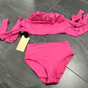NWT pink bikini